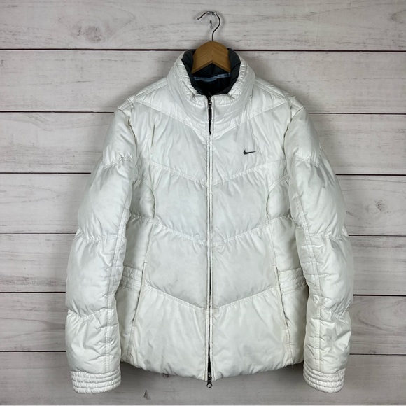 Nike | Jackets u0026 Coats | Vintage Y2k Nike Swoosh Duck Down Puffer Jacket |  Poshmark